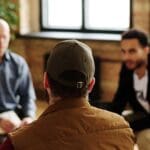 men in therapy together